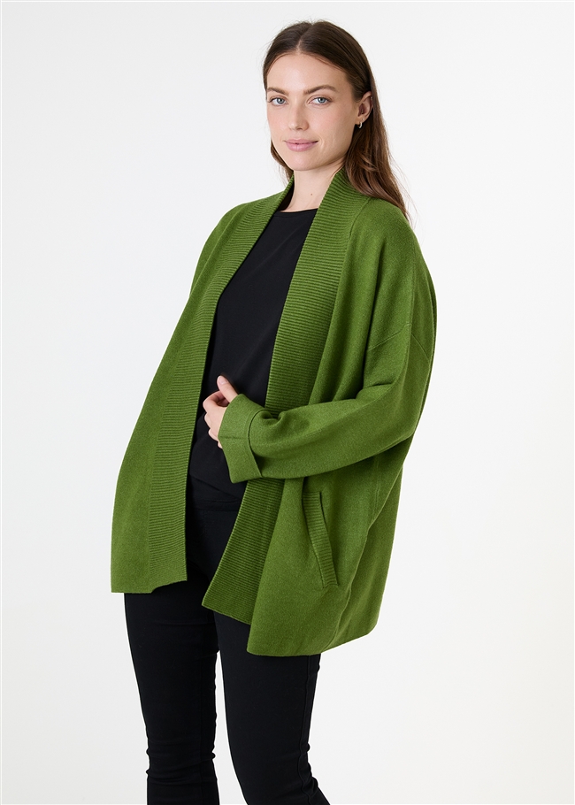 Cashmere Like Kimono Sleeve Cardigan