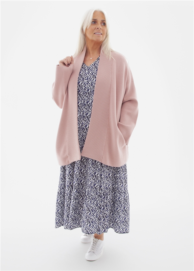 Cashmere Like Kimono Sleeve Cardigan