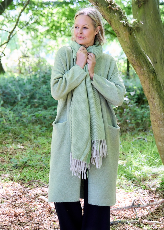 Herringbone Jacquard Scarf