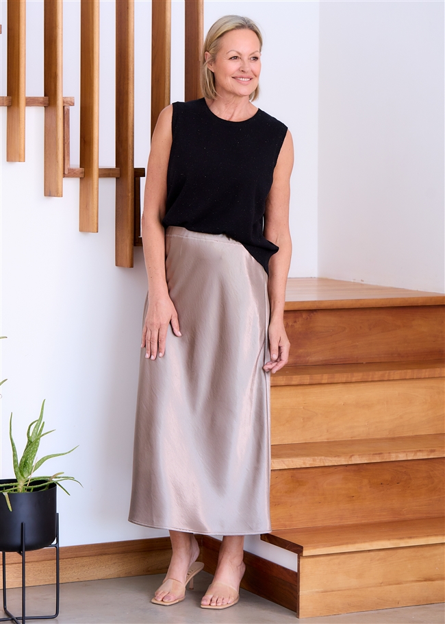 Lurex Cashmere Like Vest