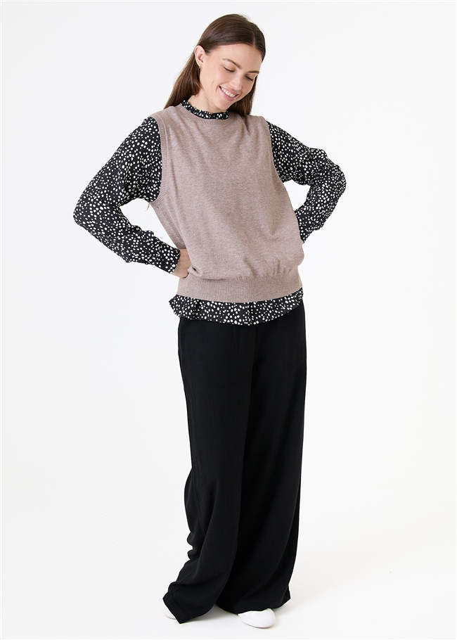 Lurex Cashmere Like Vest