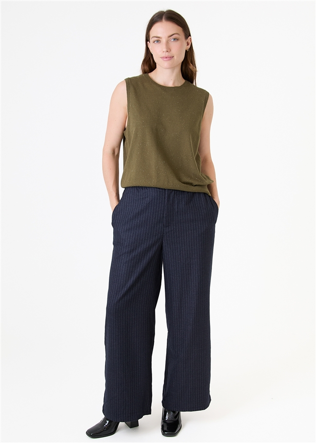 Lurex Cashmere Like Vest