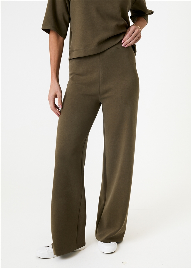 Luxe Jersey Straight Leg Trouser
