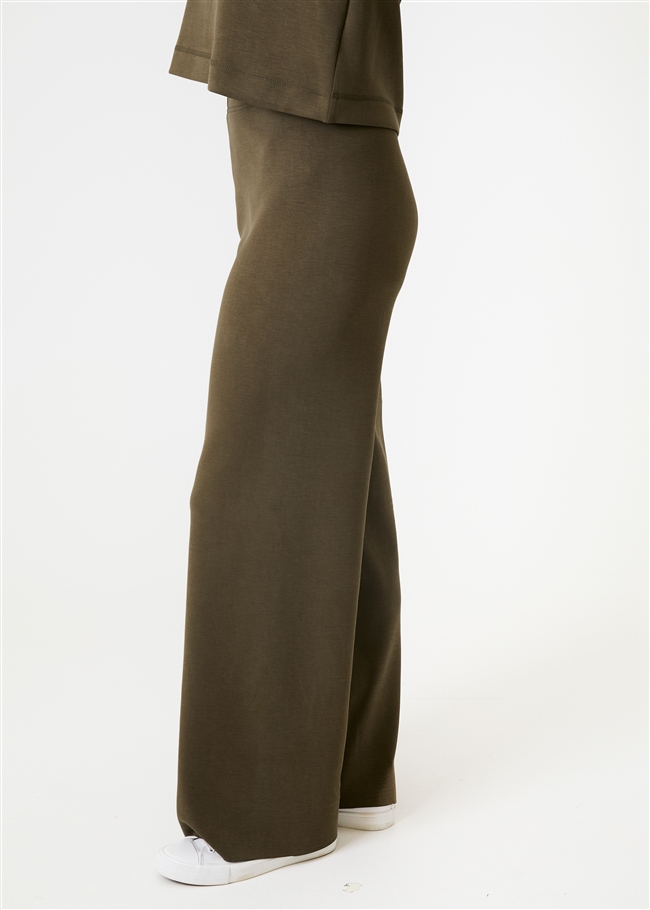 Luxe Jersey Straight Leg Trouser