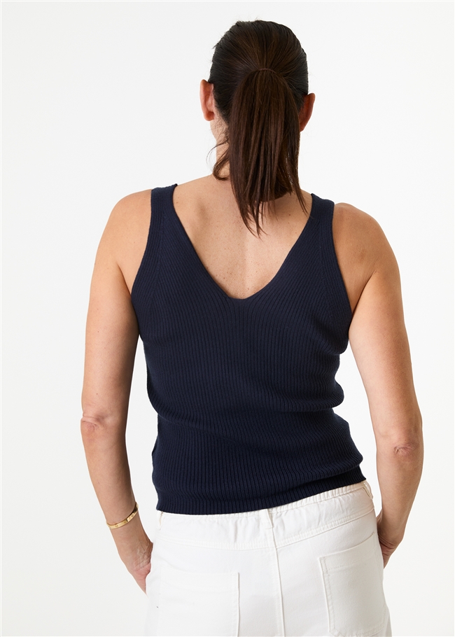 Cashmere Like v Neck Button Through Knitted Vest