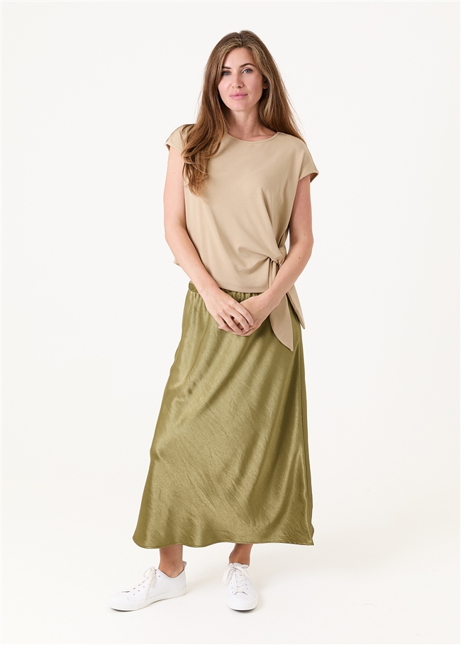 Satin Slip Skirt