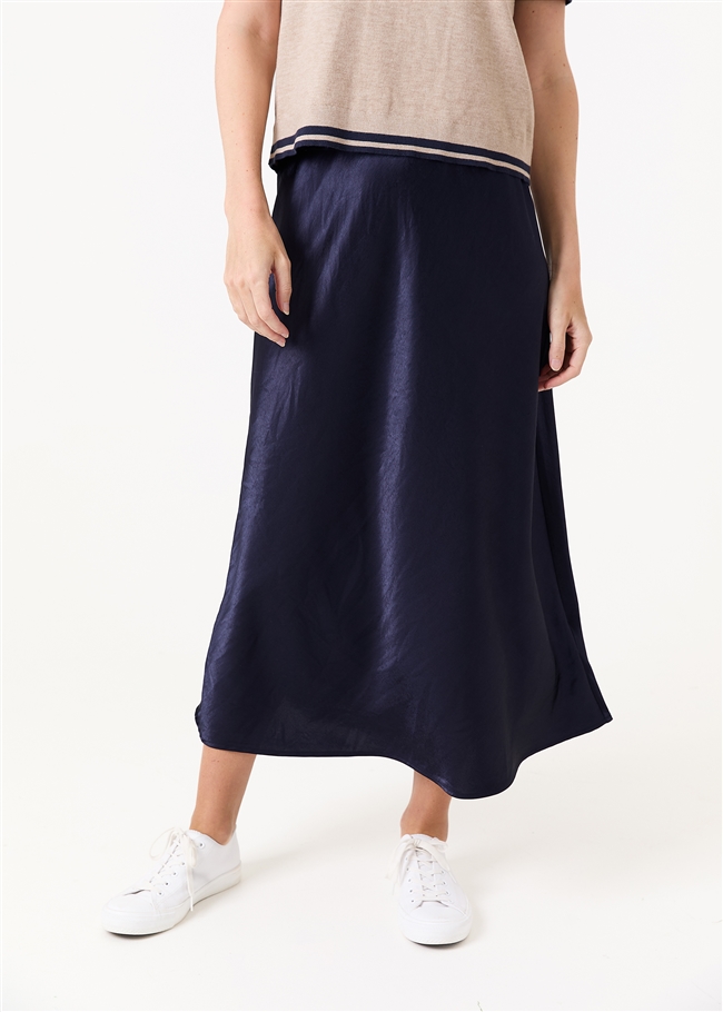 Satin Slip Skirt