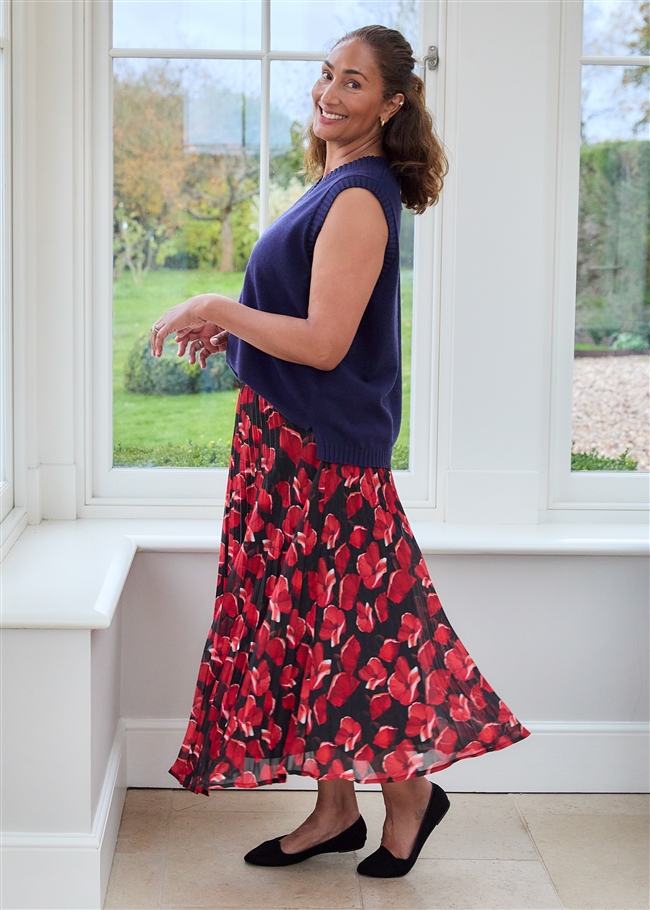 Cashmere Like V Neck Tank Top